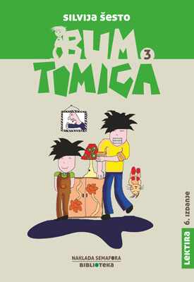 Naslovnica knjige Bum Tomica 3, Silvija Šesto